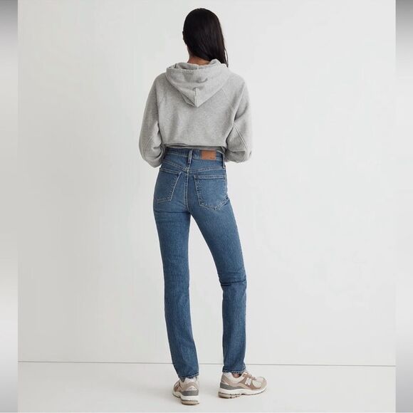 Madewell NWT Perfect Vintage Jean High Rise Size 24 in Kepler Wash - Picture 4 of 10
